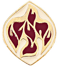 Descending Spirit Lapel Pin