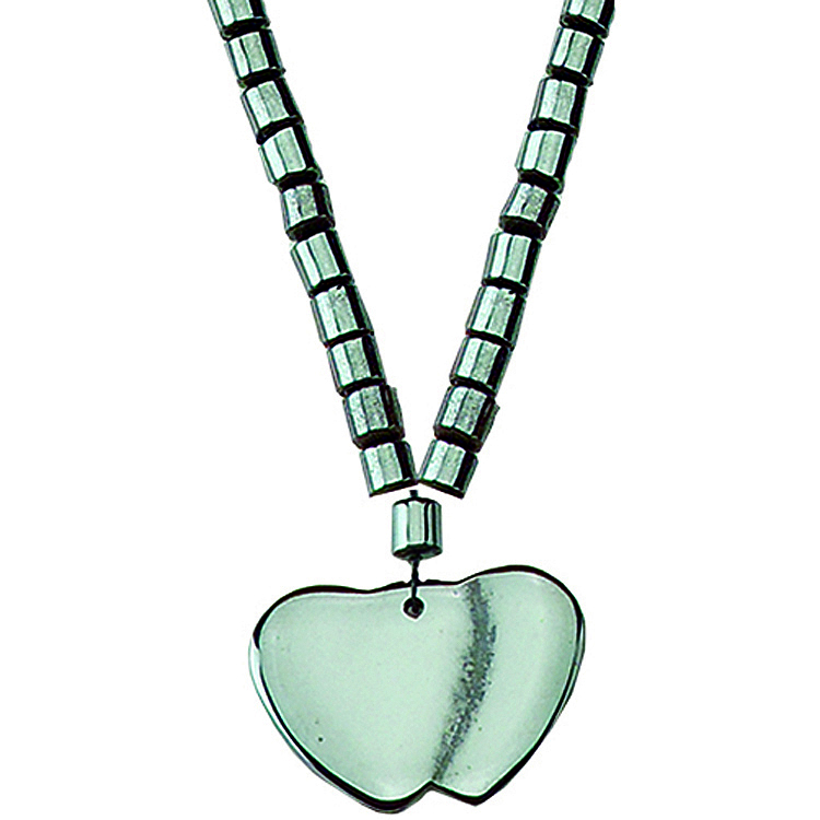 Hematite Two Hearts In Christ