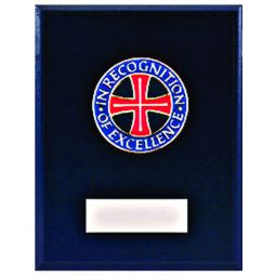 In Recognition of Excellence Plaque