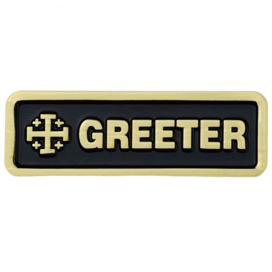 What is the Greeter Badge?