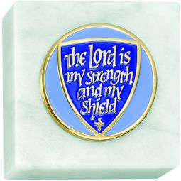 The Lord is My Strength Paperweight