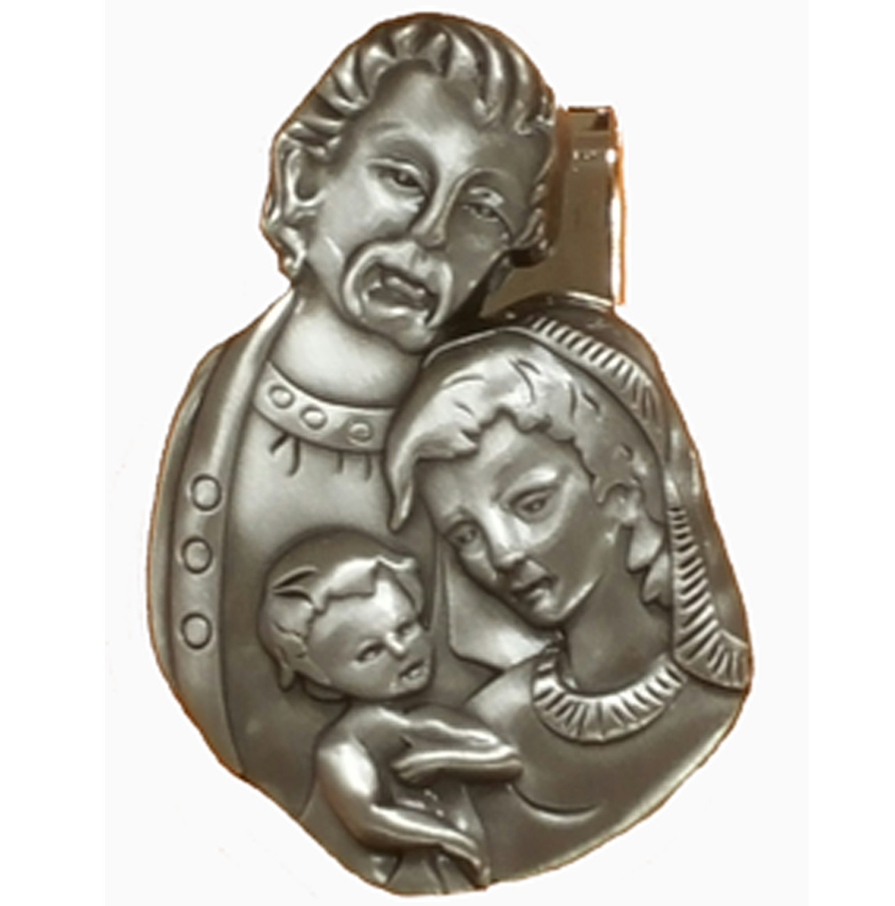 Holy Family Visor Clip | Terra Sancta Guild