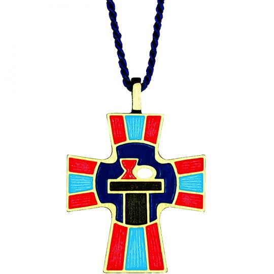 eucharistic minister cross necklace