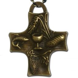 Minister Of Communion Cross | Enameled Cross | Terra Sancta Guild