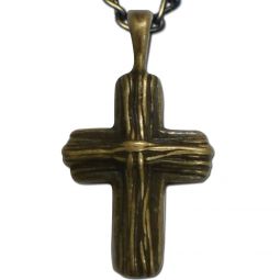 Wood Grain Latin Cross