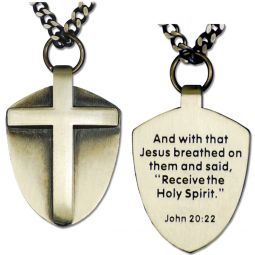 Shield of Faith Confirmation Medal