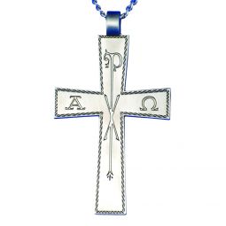 Alpa Omega Chi Rho Pectoral Cross