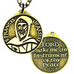 Saint Francis Of Assisi Faith Medal