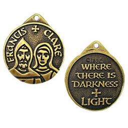 Saint Francis & Saint Clare Faith Medal