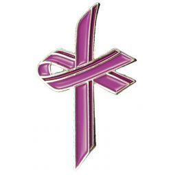Purple Awareness Cross