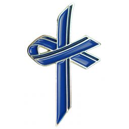 Blue Awareness Cross