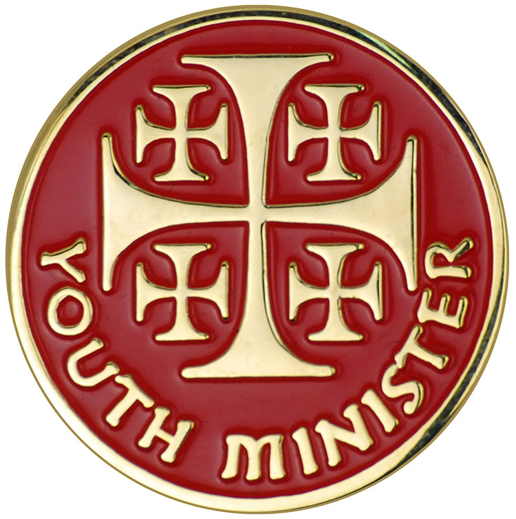 Youth Minister Lapel Pins | Youth Minister Pins | Terra Sancta Guild