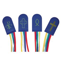 Custom Five Ribbon Bookmark