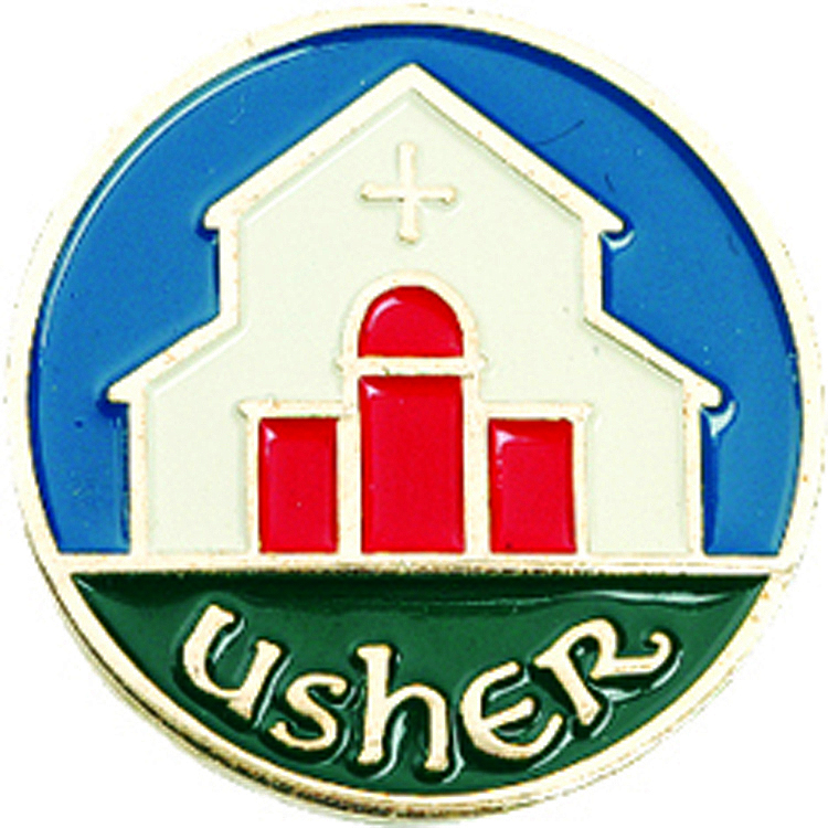 Usher Pins | Church Usher Pins | Terra Sancta Guild