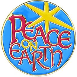 Peace On Earth Lapel Pin