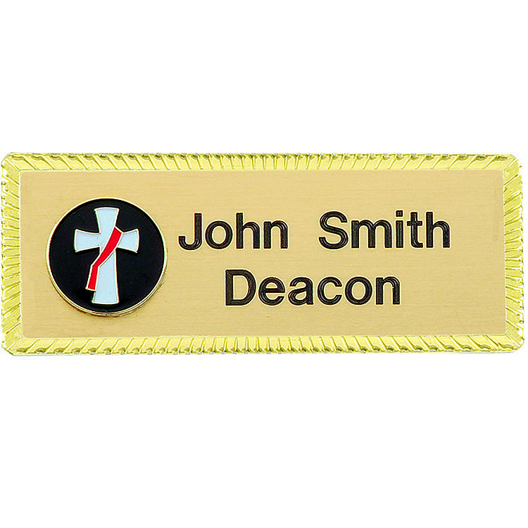 custom deacon badges | deacon badges | ministry badges | deacon