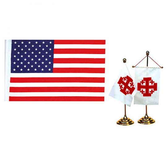 American Banner Desk Flag American Desk Flag Desk Flag Terra