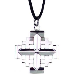 Beveled Jerusalem Cross