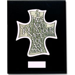 I Have Called You Cross Wall Plaque