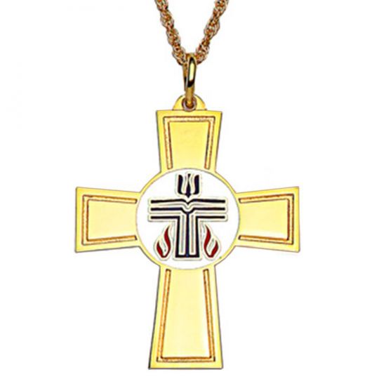 presbyterian cross pendant