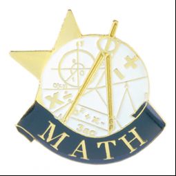 Math Pin