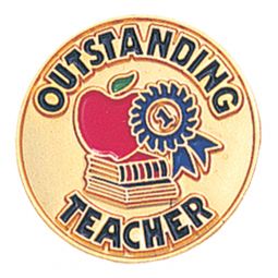 Outstanding Teacher Pin