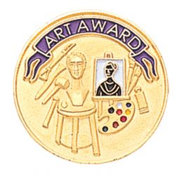Art Award Pin