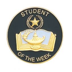 7/8" Student of the Week Pin