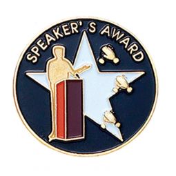 Speakers Award Pin