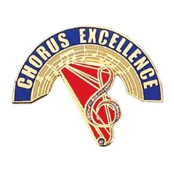 Chorus Excellence Pin