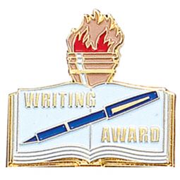Writing Award Pin
