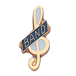 G-Clef Band Pin