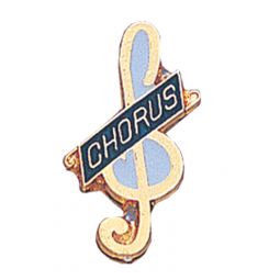 G-Clef Chorus Pin